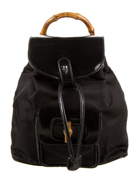 pochette gucci bamboo|Gucci bamboo backpack.